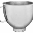 KitchenAidÂ® 5 Quart Tilt Head Hammered Stainless Steel Bowl