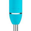 Chefman Immersion Stick Blender with Stainless Steel Shaft & Blades Powerful Ice Crushing 2-Speed Control One Hand Mixer, Purees Smoothie, Sauces & Soups, 300 Watts, Turquoise