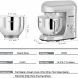 CHEFTRONIC SM986-Silver Standing Mixer, 5.5qt , Silver - 3