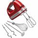KitchenAid 9-speed Hand Mixer, Empire Red - 0