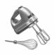 KitchenAid 7-Speed Hand Mixer with Stainless Steel Turbo Beater? II, Contour Silver (KHM7210CU) - 0