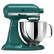 kitchenaid ksm150psbl artisan series 5-qt. stand mixer with pouring shield - bay leaf - 0