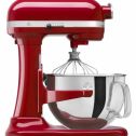 KitchenAid R-KP26M1XER PROFESSIONAL 600 STAND MIXER 6 QUART 10-SPEED Empire Red (Certified Refurbished)