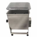 Weston Pro Series 44 lb. Stainless Steel Meat Mixer with Electric Grinder Attachment