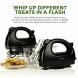 Ovente (HM161B) Ultra Power 5-Speed Hand Mixer - 1