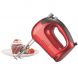 Brentwood HM-46 Electric Hand Mixer, Lightweight 5-Speed, Red - 1