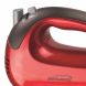 Brentwood HM-46 Electric Hand Mixer, Lightweight 5-Speed, Red - 2