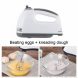 Electric Powered 7 Speed Kitchen Handheld Mixer Whisk Egg Beater, Cake & Baking - 3
