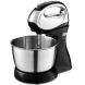 200 W 5-speed Stand Mixer with Dough Hooks Beaters - 0