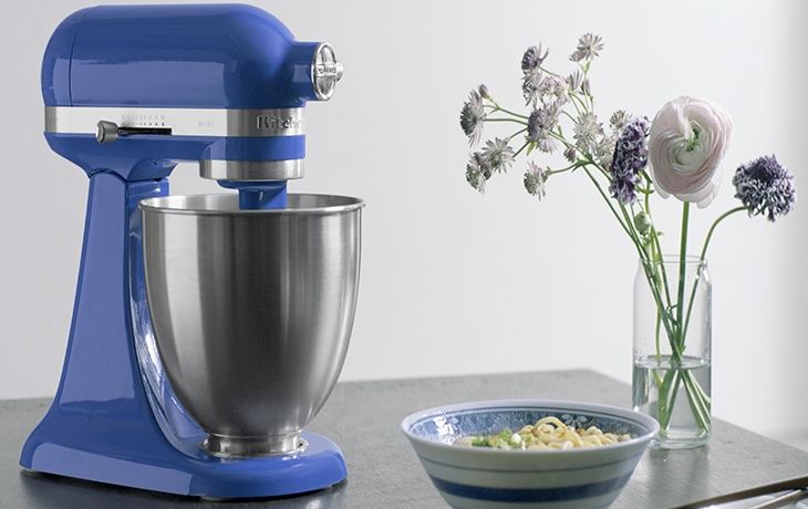 KitchenAid KSM155GBEB Electric Blue 5-quart Artisan Tilt-head