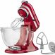 KitchenAid KSM155GBCA 5-Qt. Artisan Design Series with Glass Bowl - Candy Apple Red - 3