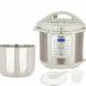 Martha Stewart 8-qt 7-in-1 Digital Stainless Steel Pressure Cooker Model K48342 - 0