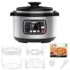 GoWISE USA (GW22709) 9.5-Quarts Ovate Series Pressure Cooker - 0