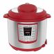 Instant Pot Lux 6-Quart Red 6-in-1 Multi-Use Electric Pressure Cooker, Slow Cooker, Rice Cooker, Steamer, Saute, and Warmer, 12 One-Touch Programs - 0