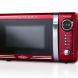 Nostalgia (RMO7RR) Retro 0.7 Cu.Ft 700-Watt Countertop Microwave Oven - 0