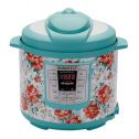 The Pioneer Woman Instant Pot LUX60 6 Qt Vintage Floral 6-in-1 Multi-Use Programmable Pressure Cooker, Slow Cooker, Rice Cooker, SautÃ©, Steamer, and Warmer