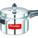 Prestige Popular Aluminium Pressure Cooker, 4 Liters