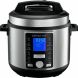 Gourmia - 6-Quart Pressure Cooker with Auto Release - Stainless Steel - 0