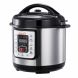 Silver-6 Qt. 9-in-1 Multi-Function Pressure Cooker,Slow cooker; Food steamer; Electric pressure cooker; Stove top pressure cooker; Multi-Cooker; Rice Cooker - 2