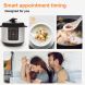 Electric Pressure Cooker 6 Qt Rice Cooke Slow Cooker,Multi-Use Programmable For Slow Cook, Saute, Rice Cooker, Yogurt, Steamer, Warmer - 3