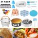 21Pcs Induction Cooker Accessories Set for Instant Kitchen Pressure Cooker - 0
