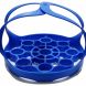Wilmington Steelwares Large Pressure Cooker Silicone Sling and Egg Rack (Blue) - 0