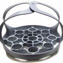 Wilmington Steelwares Large Pressure Cooker Silicone Sling and Egg Rackâ€¦ (Gray)