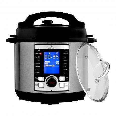 ChefWave Swift Pot 10-in-1 Multi-Use Programmable Pressure Cooker w ...