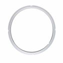 20cm Inner Diameter Silicone Pressure Cooker Seal Sealing Ring Gasket White 2pcs