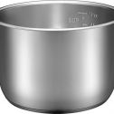 Insigniaâ„¢ - 6-Quart Stainless Steel Pressure Cooker Pot