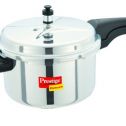 Prestige Deluxe Stainless Steel Pressure Cooker, 6.5 Liters