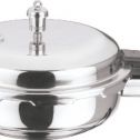 Vinod P-Jun Splendid Stainless Steel Sandwich Bottom Pressure Pan, Junior