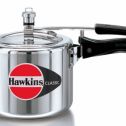 Hawkins Classic Aluminum New Improved Pressure Cooker, 3-Liter (Wide Mouth)
