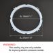 Silicone Gasket Sealing Ring Replacement for Joyoung  Cookers, Inner Dia - 6.7 Inch , Fits 2 QT Models, 2pcs - 2