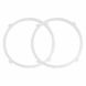 Silicone Gasket Sealing Ring Replacement for MIDEA  Cookers, Inner Dia - 8.7 Inch , Fits 5/6 QT Models, 2pcs - 0