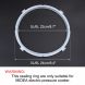Silicone Gasket Sealing Ring Replacement for MIDEA  Cookers, Inner Dia - 8.7 Inch , Fits 5/6 QT Models, 2pcs - 2