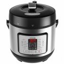 cosori c2126-pc cook & carry digital slow cooker with heat-saver stoneware, 6quart, silver