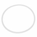 Unique Bargains 32cm Replacement Rubber Sealing Gasket Ring Clear White for Pressure Cooker for Home Essential