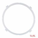Silicone Sealing Ring 4 Side Clip Replacement For Midea Electric Pressure Cooker Saucepan 3L/4L/5L/6L