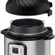 Instant Pot Air Fryer + EPC Combo 8QT Electronic Pressure Cooker, 8-QT, Black/Stainless Steel - 0