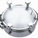Sanitary 200mm Round Pressure Tank Manhole Cover Stainless Steel #020059 - 0