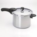 2PK-6 QT Aluminum Pressure Cooker With Safety Air Vent/Cover Lock