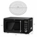 Costway (EP23853BK) 0.7 cu. ft. Retro Countertop Microwave Oven - 1