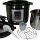 Modern Cooker BD-OJ-6L 1 Multi-Functional Electric Pressure Cooker, 6 quart, Silver NEW - 1