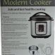 Modern Cooker BD-OJ-6L 1 Multi-Functional Electric Pressure Cooker, 6 quart, Silver NEW - 3