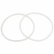 Unique Bargains 2pcs White Rubber 28mm Internal Dia Pressure Cooker Sealing Ring - 0