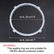 Silicone Gasket Sealing Ring Replacement for MIDEA  Cookers, Inner Dia - 7.9 Inch , Fits 3/4 QT Models, 2pcs - 2