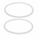 27mm OD Silicone Round Shaped Pressure Cooker Gasket Sealing Ring 2pcs - 0