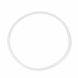 Unique Bargains Clear White Round Pressure Cooker Rubber Sealing Ring 32cm x 34.5cm - 0