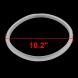 Unique Bargains Apartment Canteen Rubber Pressure Cooker Seal Sealing Ring 9.4 Inches Inner Dia - 1